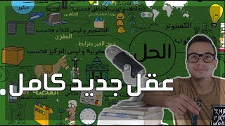 عقل جديد كامل - مراجعة كرتونية ل كتاب دانيال بينك