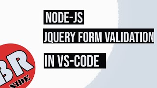 node js form validation | Node JS client side Form Validation | Node.js Express User Form Validation