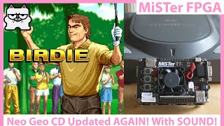 MiSTer FPGA DE10 NANO! Neo Geo CD Core Was UPDATED AGAIN! CDDA Sound and MORE Working Games! SNK FUN