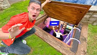 I Built The ULTIMATE SECRET HIDDEN GAMING ROOM In My House!!