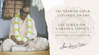 Srila Gurudeva DIctates A Letter For A Mataji - December 26, 1990 - Bhubaneswar, India