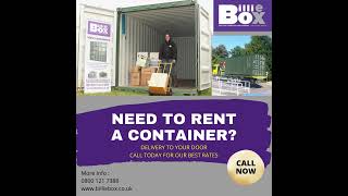 Rent a shipping container for storage