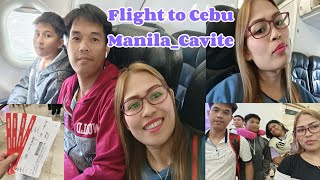 🇵🇭Pinas Vacation 2024|FLIGHT CEBU TO MANILA|THANK YOU LORD FOR THE SAFE TRIP|Lucy Pagalan