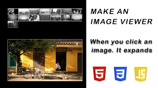 Make an Image Viewer with HTML , CSS & Vanilla JavaScript