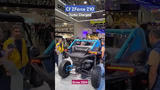 Cf Moto ZForce Z10 Turbo Charged eicma 2024