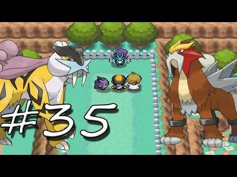 Pokemon SoulSilver - Part 35 - Raikou, Entei, & Suicune Pokemon SoulSilver - Part 35 - Raikou, Entei, & Suicune