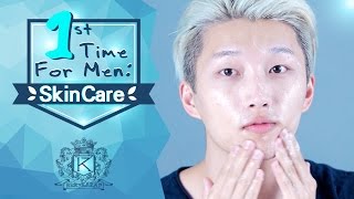 1st Time For Men: Skin Care Routine | RickyKAZAF