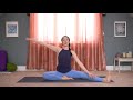 gentle seated yoga to start or end your day