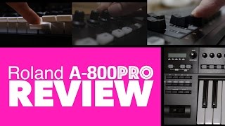 Roland A-PRO Series MIDI Keyboard Review! Thoughts After 8 Months!!