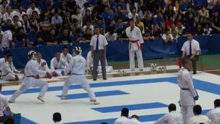 2017年 空手道 男子個人組手 T2 15 2回戦