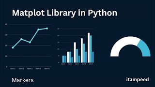 Class 4 : Matplotlib Markers| Data Science | Data Visualization