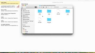 xcode exec file
