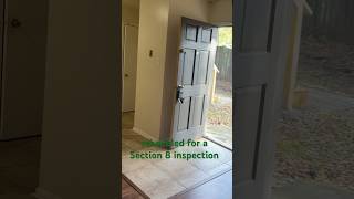 Section 8 inspection scheduled for next Wednesday #realestate #investment #landlord