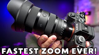ULTIMATE SONY ZOOM LENS!! Sigma 28-45mm f/1.8 Review