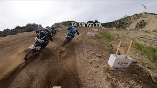 125 Two Stroke screaming at Glen Helen | GoPro Onboard