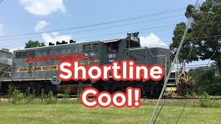 Caldwell County Railroad, one of the coolest shortlines ever!! EMD GP16