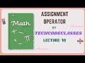 Assignment Operator In Python#learnpython #coding #programing_tutorial #datascience