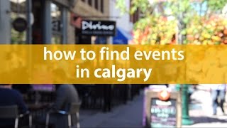 #askmeyyc Mobile Kiosk: How to find Events in Calgary