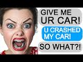 Karen Demands My Car After Wrecking My First One! - Reddit Stories