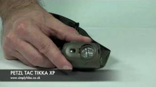 Petzl TacTikka XP - www.simplyhike.co.uk