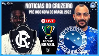 🦊CRUZEIRO: PRÉ JOGO PELA COPA DO BRASIL CONTRA O REMO! PEZZOLANO DEFINE O TIME!