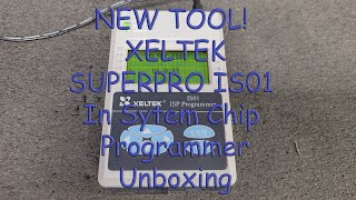 New Tool Ebay Score! Xeltek Superpro IS01 In System Chip Programmer Unboxing