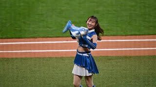 2023/5/24　ファイターズガール　清水麻矢さん　しゃけまるダンス