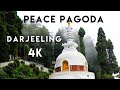 Peace Pagoda Darjeeling 4k | Japanese Temple in Darjeeling | West Bengal