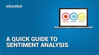 A Quick Guide To Sentiment Analysis | Sentiment Analysis In Python Using Textblob | Edureka