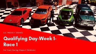 Qualifying Day Week 1-Race 1-Hot Wheels Fat Track Racing