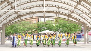 [4K] 天晴れやまびこ元氣組　かごしま春祭大ハンヤ2023 1日目　天文館公園会場