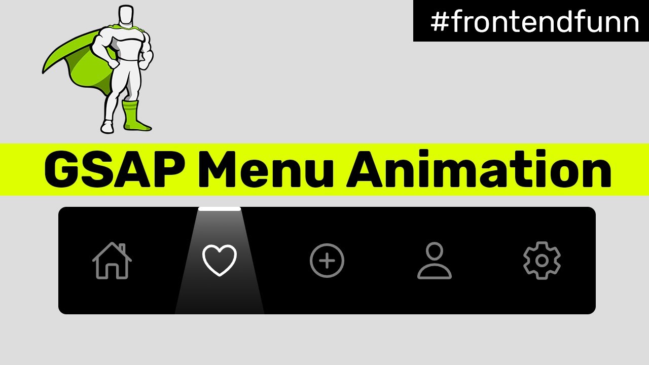 Gsap 3 Animation - Gsap Menu Animation Tutorial - YouTube