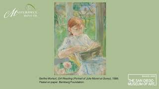 Episode 54:  Girl Reading (Portrait of Julie Manet at Gorey) by Berthe Morisot