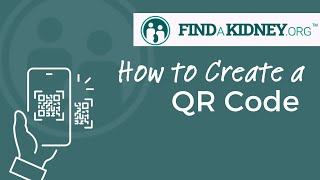 Create a QR Code for Your NKR Microsite