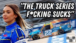 Natalie Decker Goes Off On NASCAR During Dover Truck Race | In-Car Audio WITH SUBTITLES