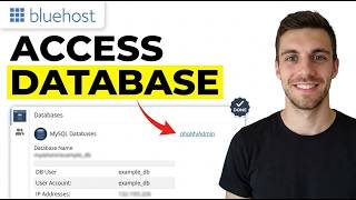 How to Access Database in Bluehost 2026 (Complete Guide)