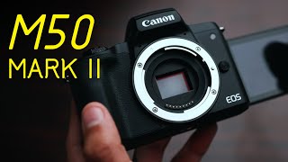 Canon EOS M50 Mark II : Unboxing and First Look (Hindi)