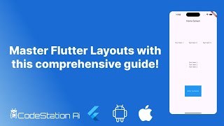 Flutter Layout Basics | Row, Column & Container Widgets Explained | Flutter Tutorial 2025