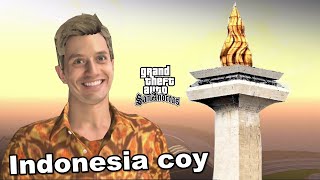 Libur Lebaran ke Monas Jakarta - GTA San Andreas Dyom