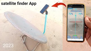 Best Mobile SatFinder app for dish Antenna setting satellite finder 2022 full dish setting