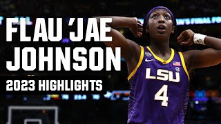 Flau'jae Johnson 2023 NCAA tournament highlights
