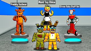 Playing as EVERYONE in Archived Nights FNAF 3 Update!