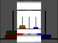 Tower of Hanoi Animation #python