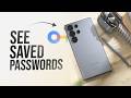 How to See Saved Passwords in Google Account Android (tutorial)