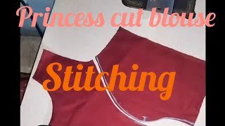 princess cut blouse stitching for beginners very easy to learn#trending#subscribe