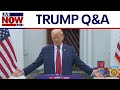 Trump takes extended Q&A from reporters after news conference at Bedminster | LiveNOW FOX