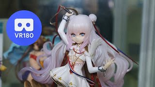 【3D VR180】ミメヨイ アズールレーン ル・マラン フィギュアサンプル展示立体視