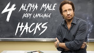 4 ALPHA Body Language HACKS That Make YOU instantly ATTRACTIVE !!