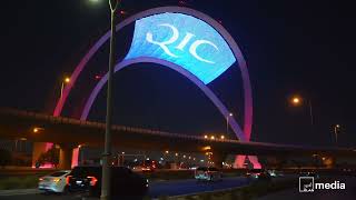 ELAN Media - QIC campaign at Al Wahda Arch 2024