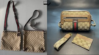 구찌 크로스백 리폼/upcycled gucci bag